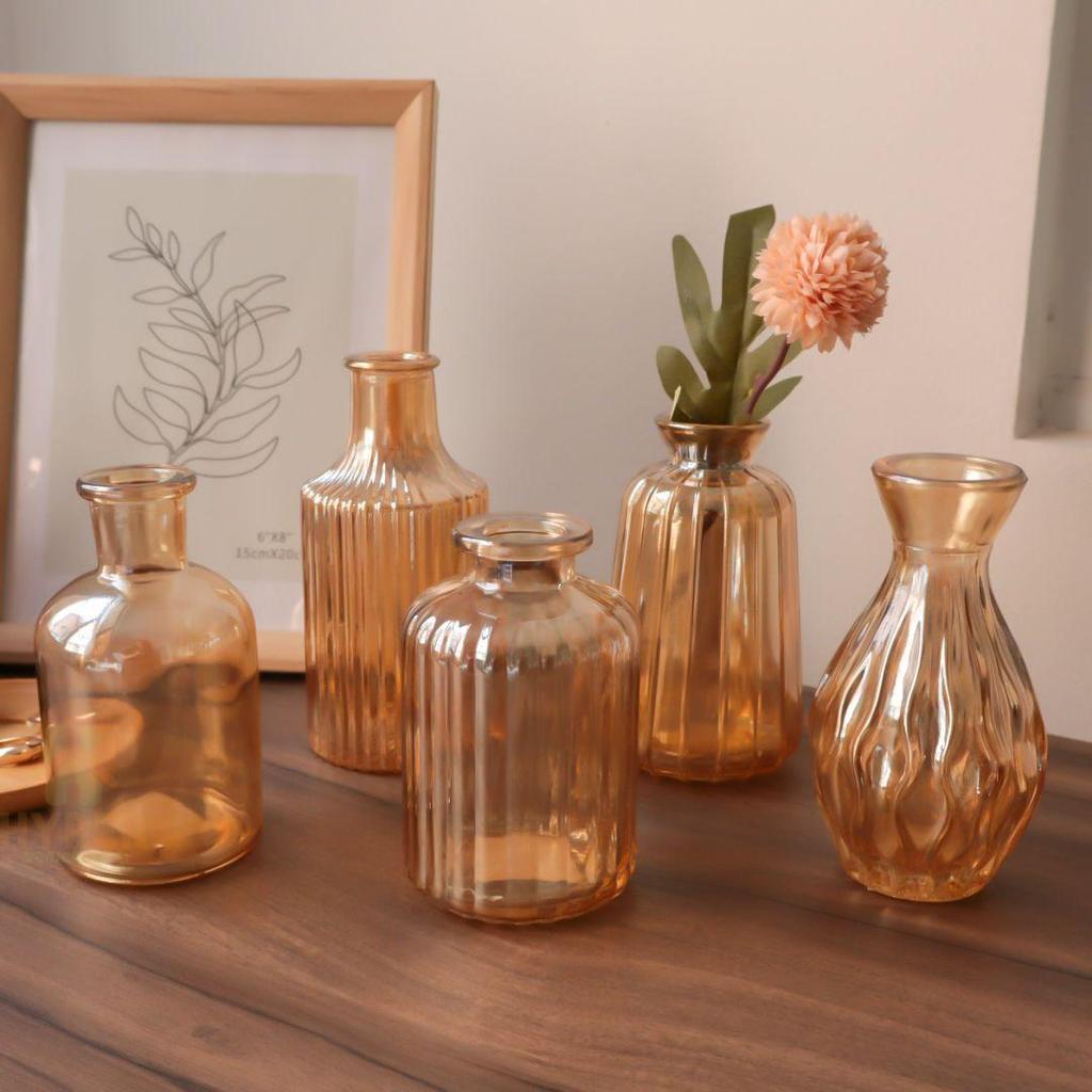Vaso de Vidro Ambar Onyx