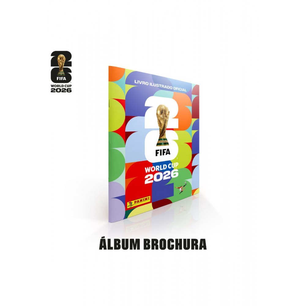Álbum de Figurinhas Brochura Copa do Mundo 2026