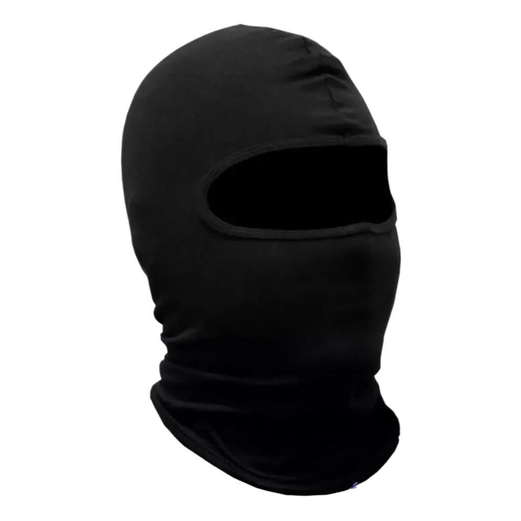 Balaclava Touca Ninja Mascara Preta Motoqueiro Respirável Protetora do Frio e Confortável para o Sol Lp Store