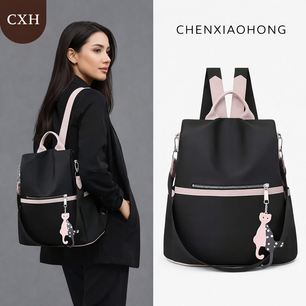 CHENXIAOHONG Bolsa de Tecido Oxford Impermeável, Grande Capacidade,Mochila Feminina,  Mochila Antifurto para Estudantes.