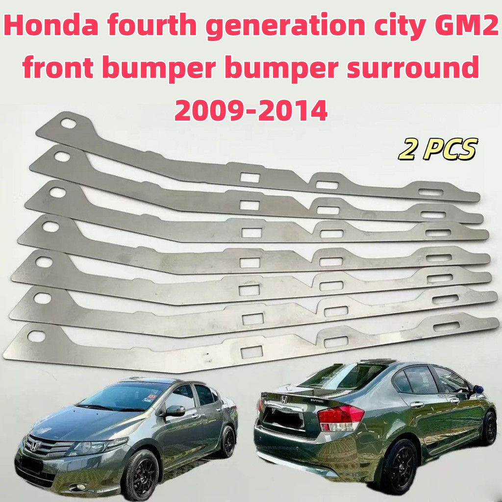 Adequado para Honda Quarta Geração City GM2 Reparação de pára-choque dianteiro Fivela de placa de Metal Abertura quebrad