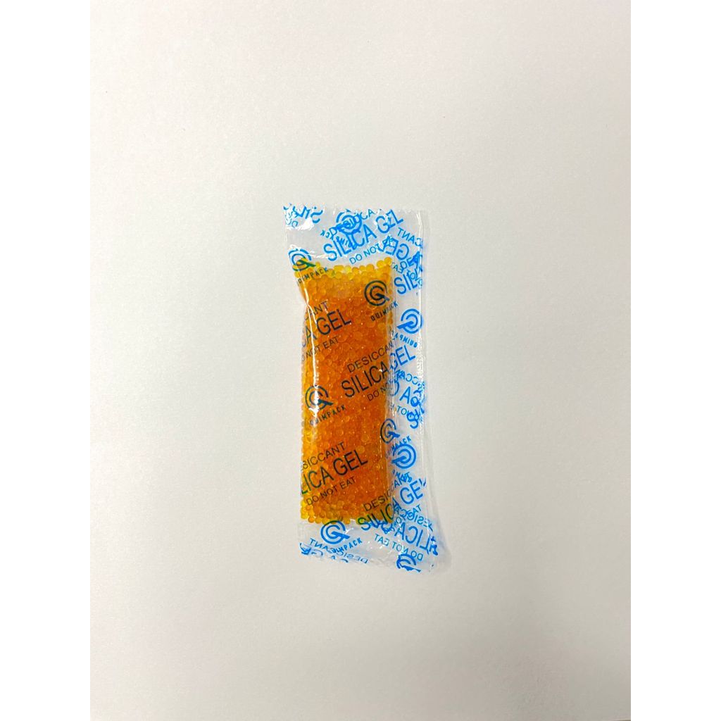 Sílica Gel laranja 1 a 3mm sachê em Filme BOPP 10g QUIMPACK - c/20