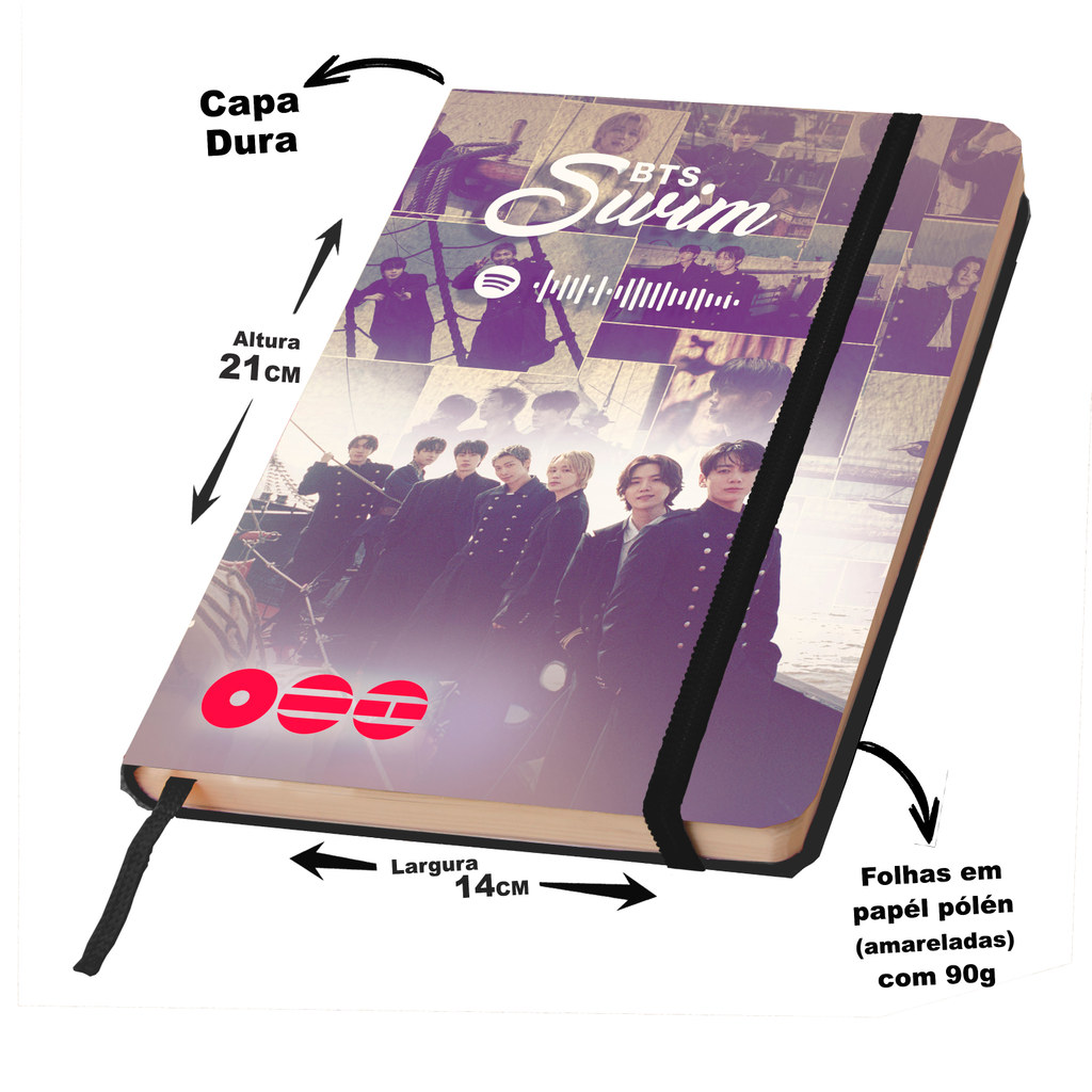 Sketchbook BTS Arirang 2026 - para desenho ou anotação  ARMY