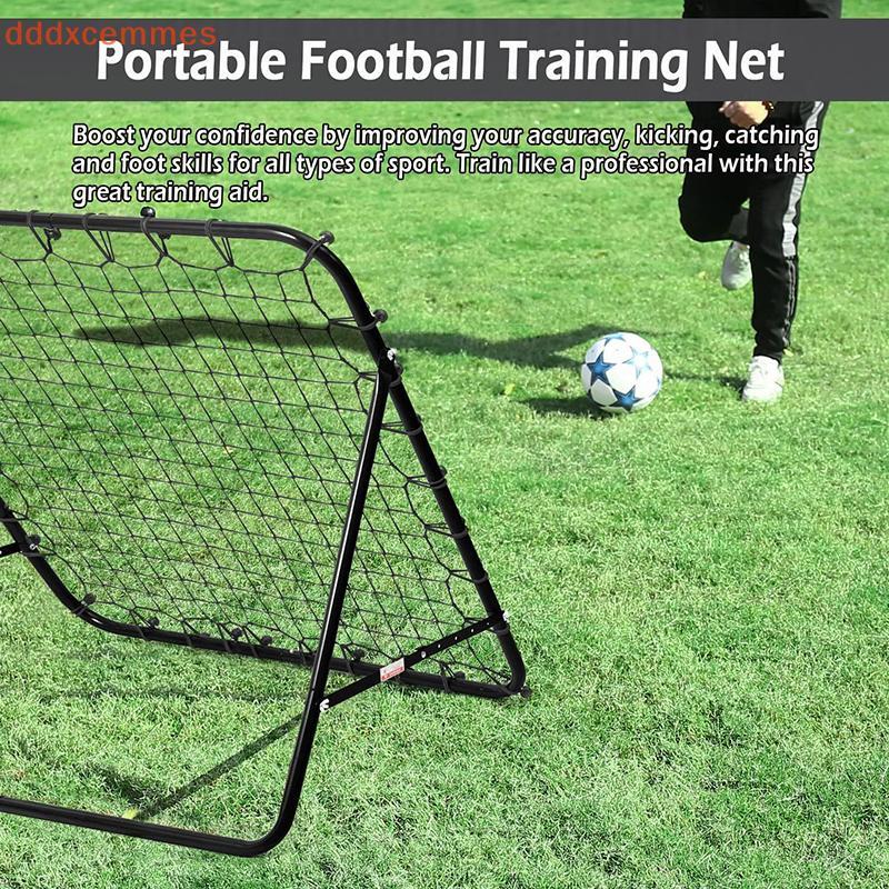 [dddxcemmes] 100x100CM Kiba Goleiro Futebol Rebote Net 20 Cordas Elásticas Rede De Prática De Alvo Treinamento