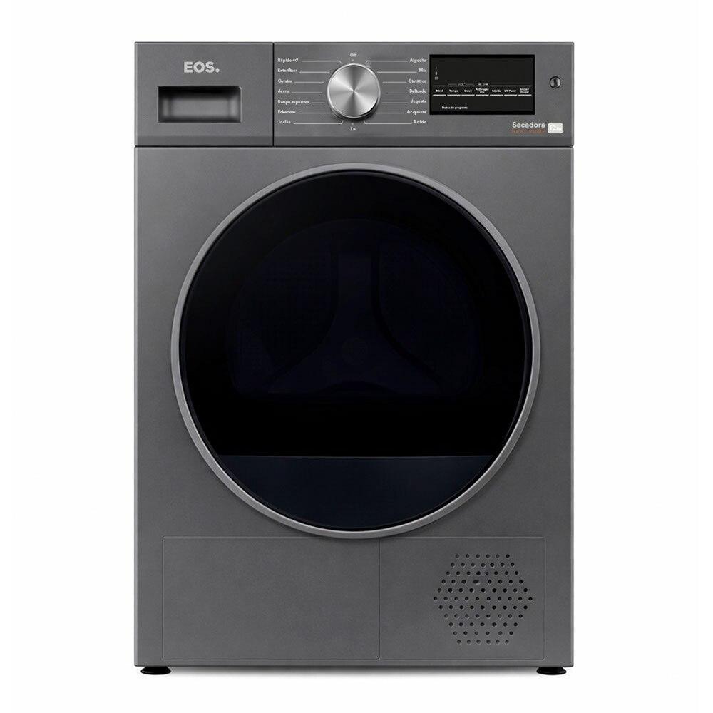 Secadora de Roupas EOS Heat Pump 12kg Titanium ESR12CT 220V