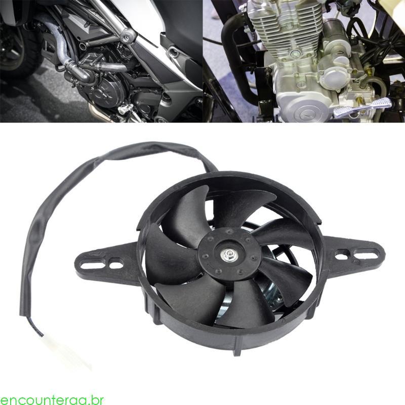 Encountera Óleo Refrigerador Ventilador Radiador ATV Peças Modificação Da Motocicleta Para 150-250cc Durável