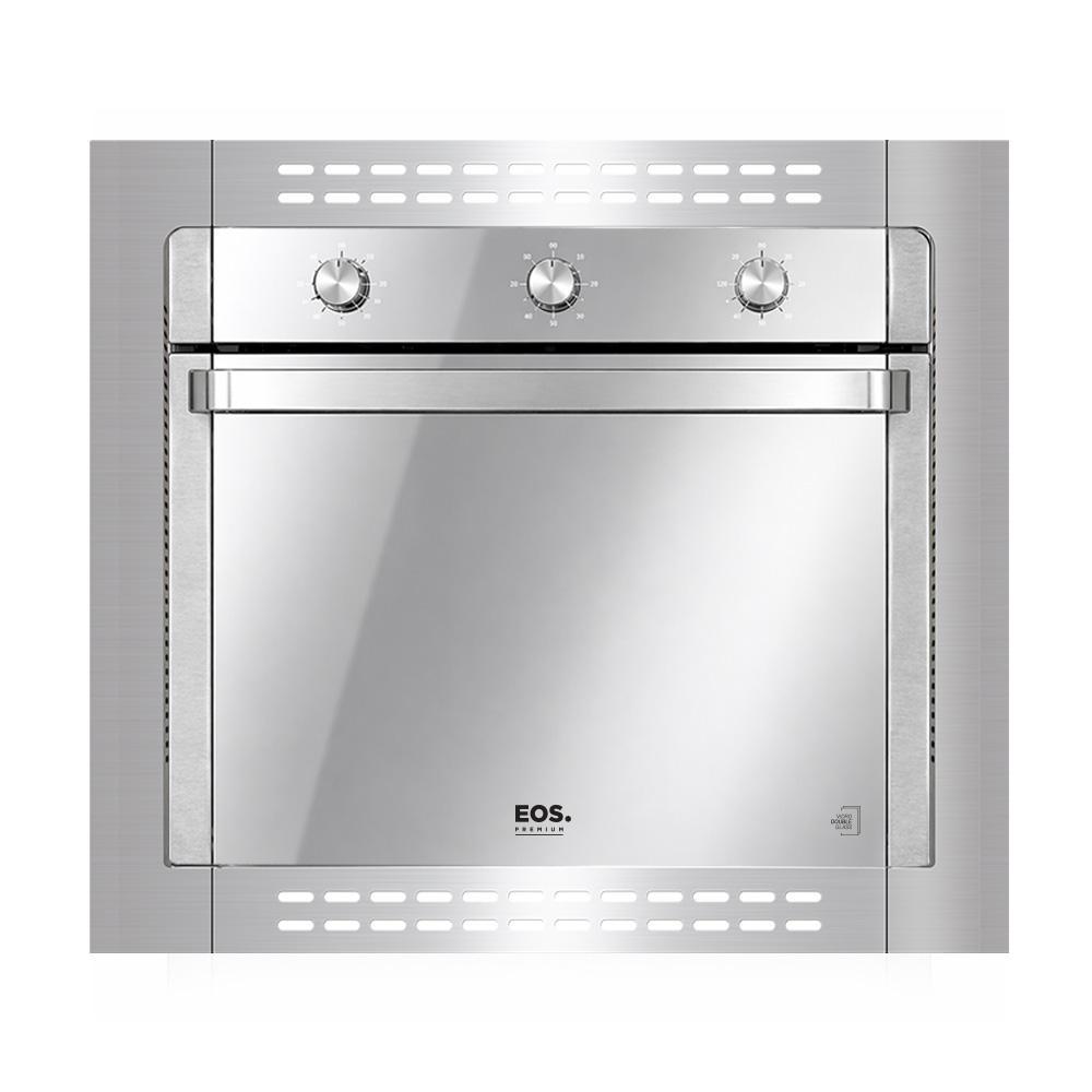 Forno e Air Fryer de Bancada ou Embutir EOS Premium 47 Litros Inox Vidro Espelhado EFE472EAFE 220V