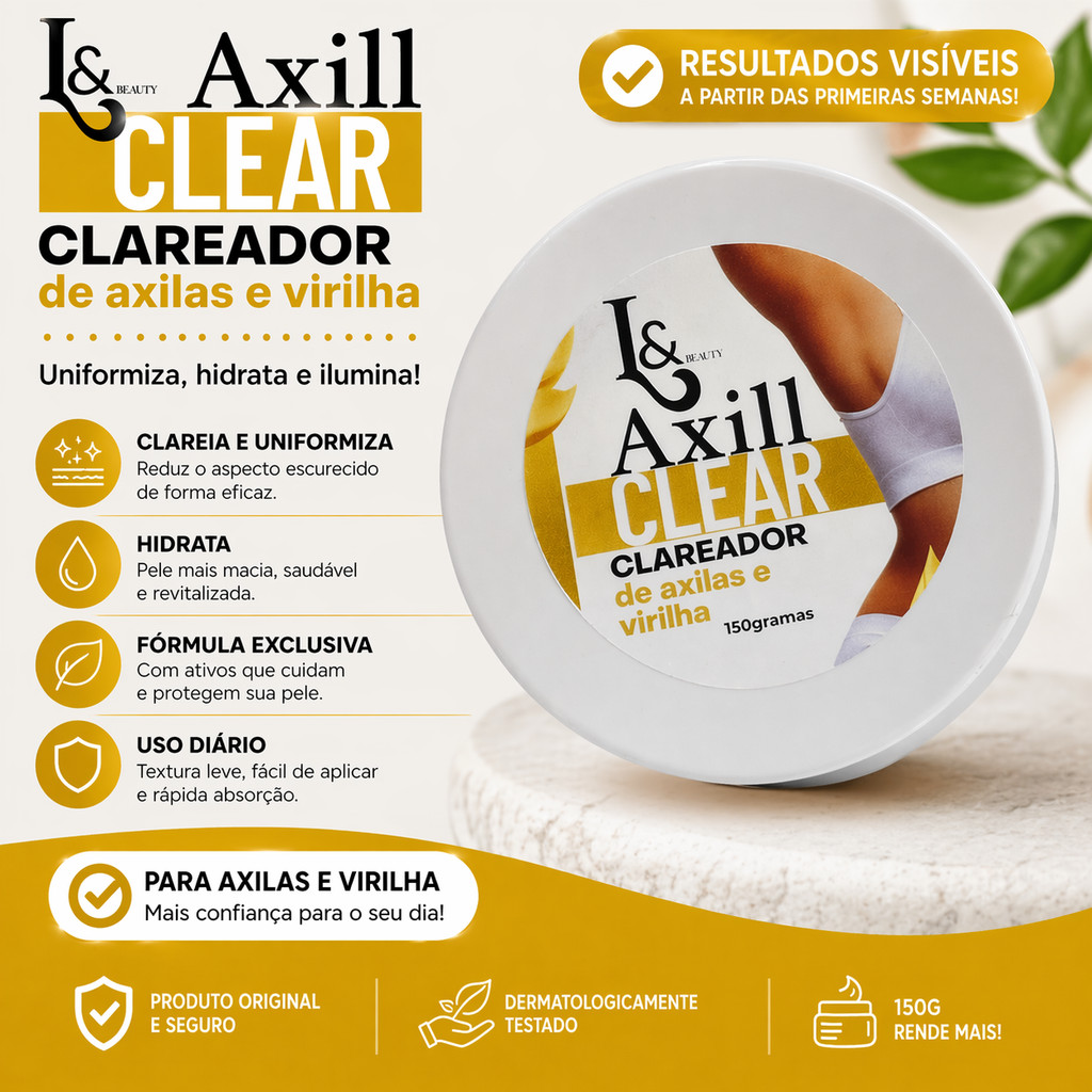 Clareador Axilas e Virilha 100g Magike | Resultados em 7 Dias | Rosa Mosqueta