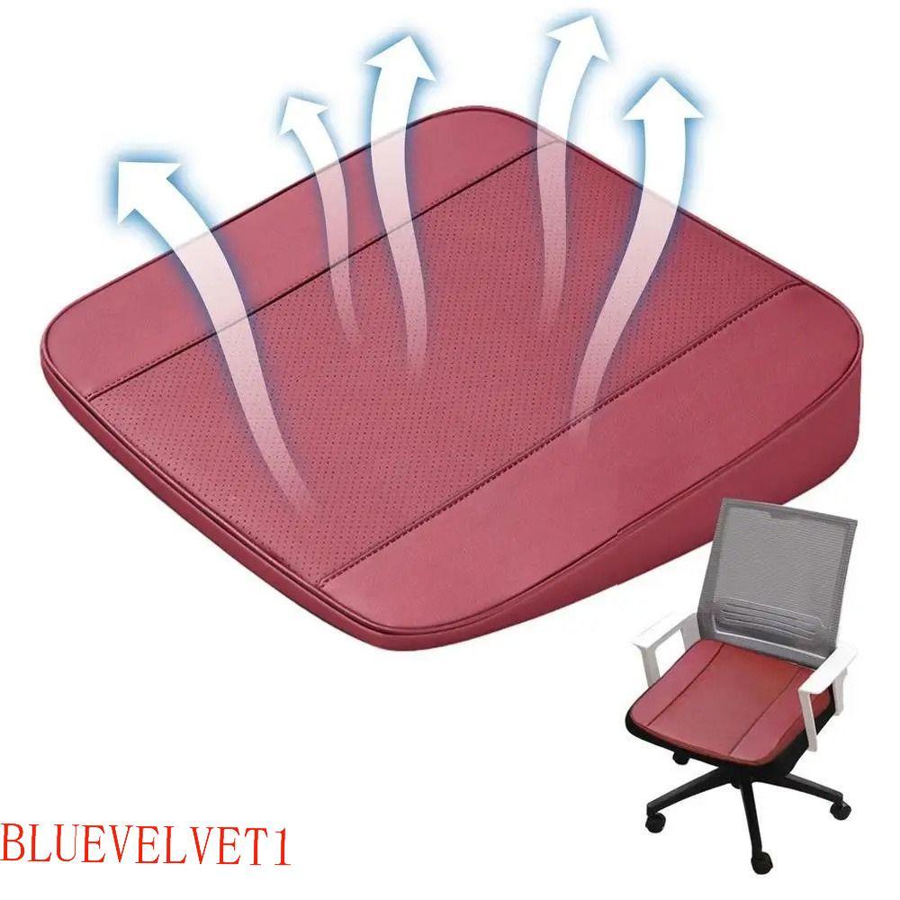 Almofada De Assento De Carro BLUEVELVET1 , Bunda Para Cadeira De Escritório Confortável De Altura Extra , Almofadas Cunh