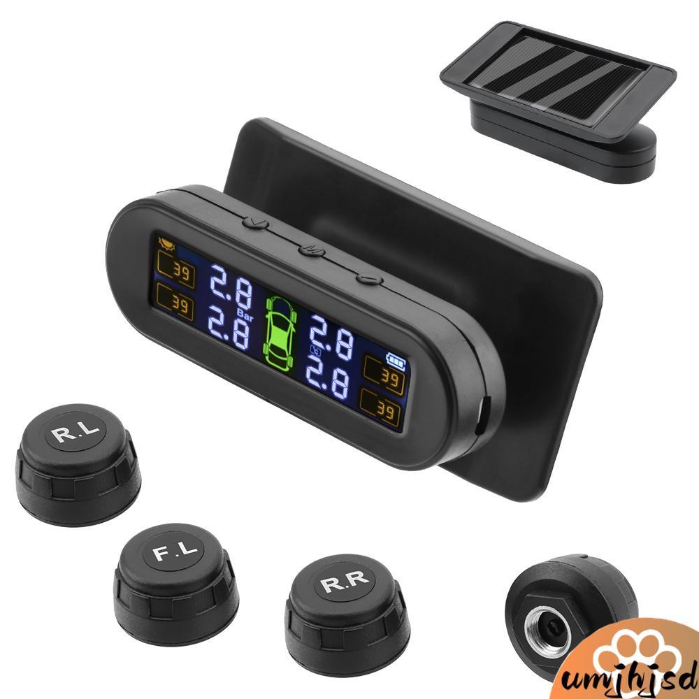 Sistema De Monitoramento De Pressão Dos Pneus Sem Fio Solar TPMS Sensor Monitor Para Trailer RV SHOPSKC4711