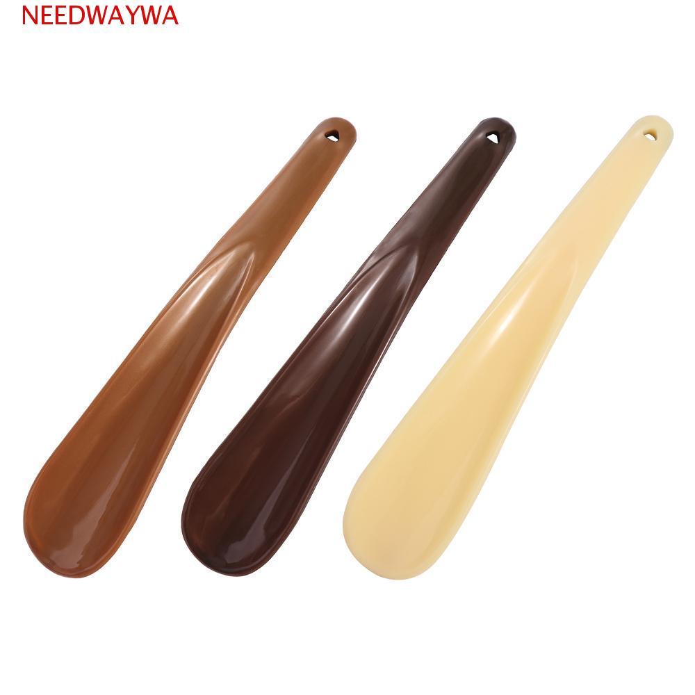 NEEDWAYWA Chifre De Sapato , Levantador Em Forma De Colher De 7.6 " , Mini Ajudante Preguiçoso Profissional Estilo Fashi