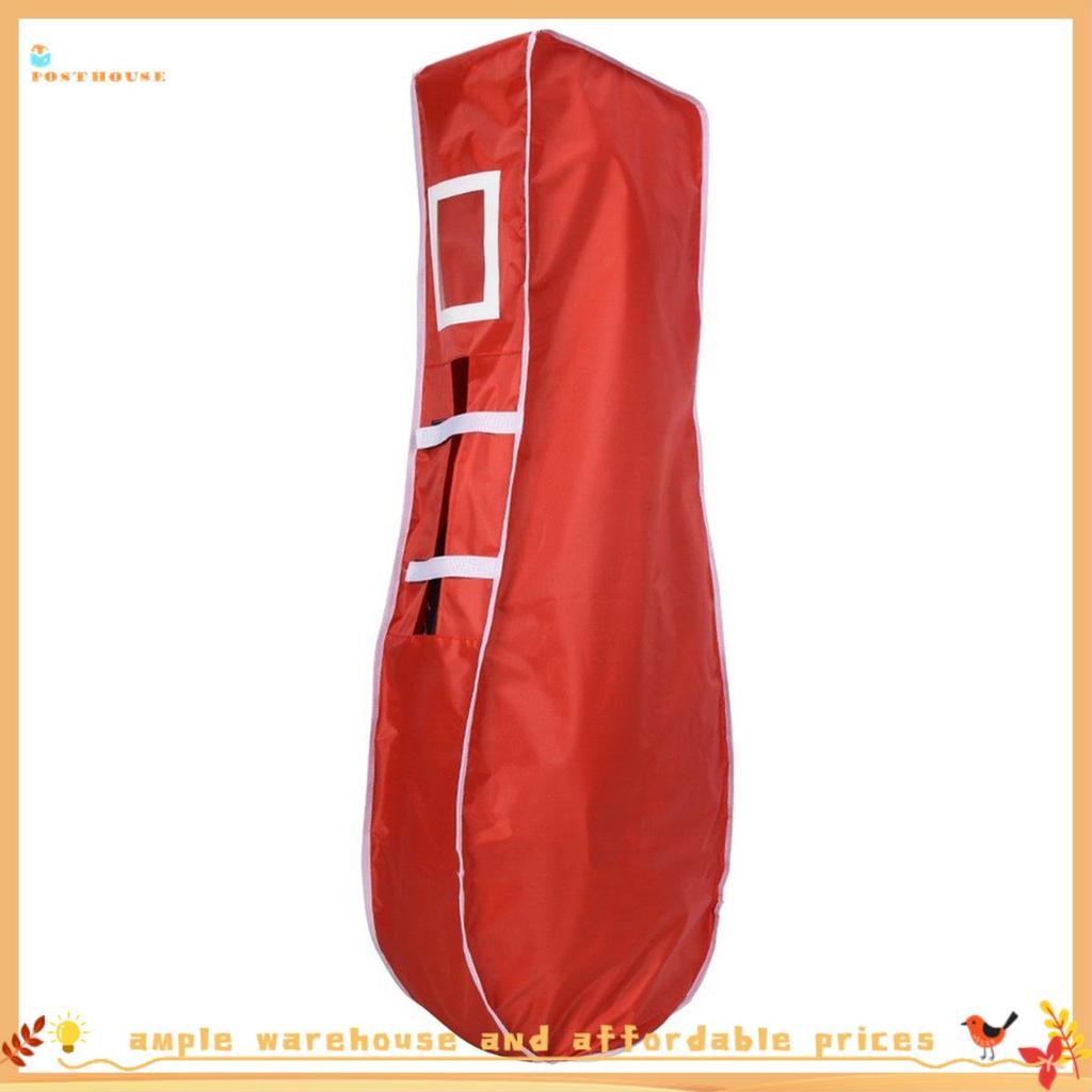 Capa De Chuva Para Golfe , À Prova D'água E De Poeira , Portátil , Dobrável , Viagem Bolsa De Vermelha