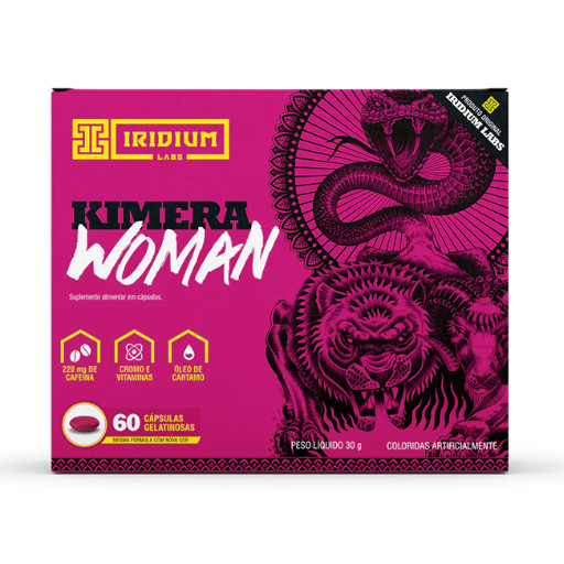 Kimera Woman 60 Caps Termogênico Feminino Iridium Labs