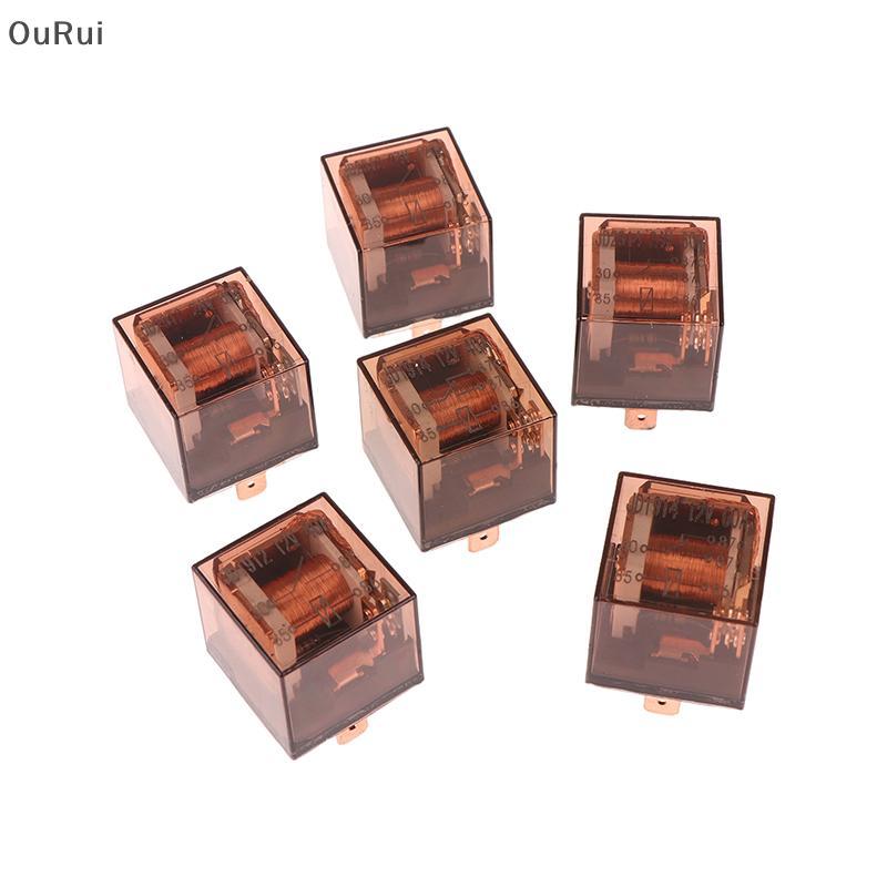 [B & C] DC 12V 24V Relé Automotivo À Prova D'água 4Pin 5Pin SPDT Relés De Dispositivo De Controle De Carro 40A 60A 120A 