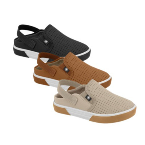 Mule Slip On Molekinho 2136.645 Menino Ideal Para o Dia a Dia