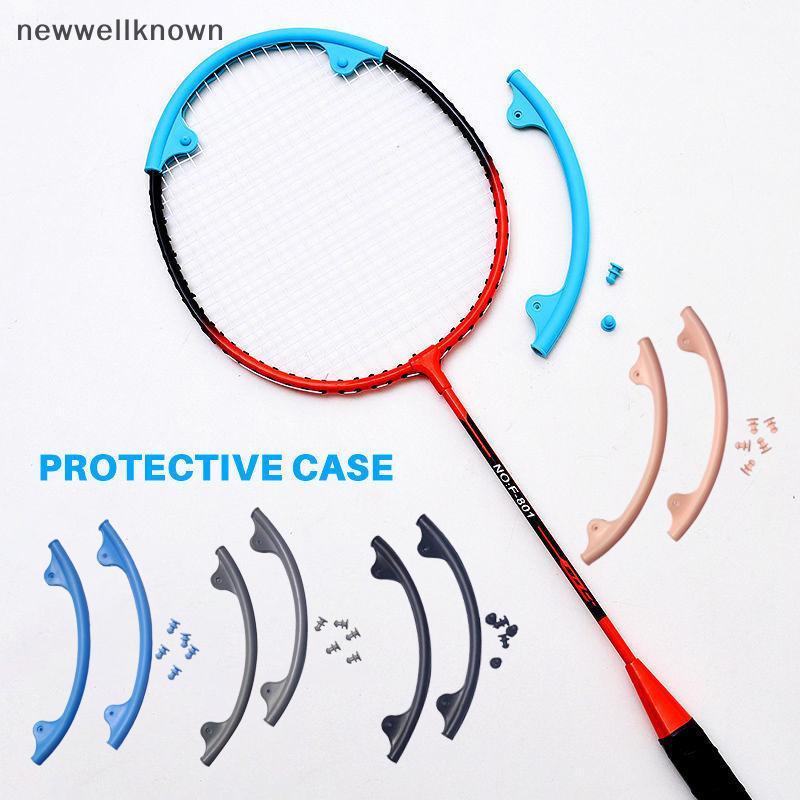[newwellknown] Protetor De Cabeça Badminton Raet-Capa Protetora De Estrutura De Arame Para Jogadores Nwk