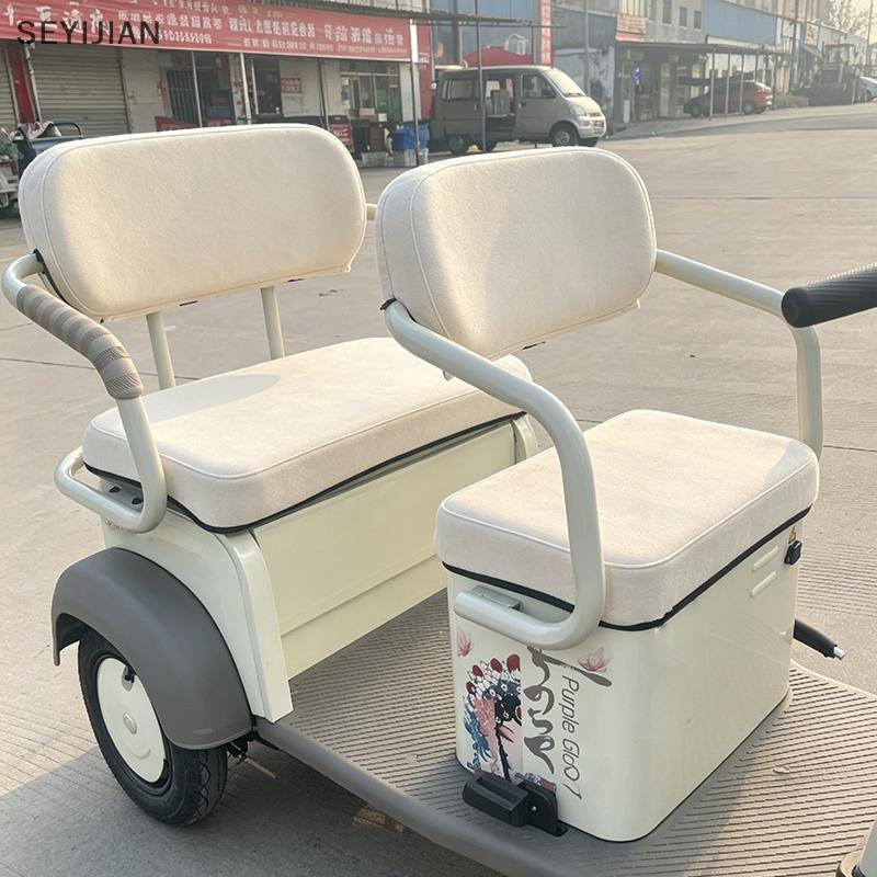 [EYS] Capa De Almofada Para Assento De Triciclo Elétrico Universal De 3 Rodas Bicicleta Com Absorção Antiderrapante Tama