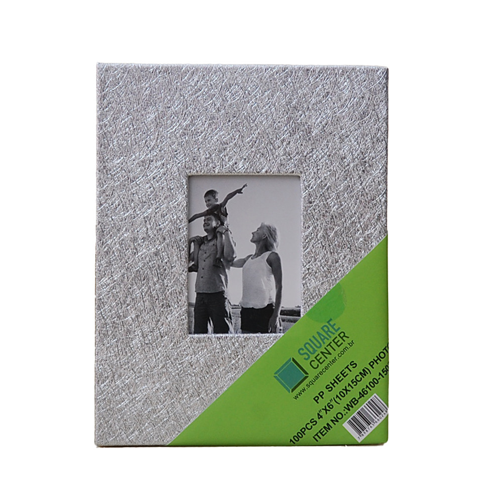 Álbum Para 200 Fotos 10x15 Capa Texturizada Square