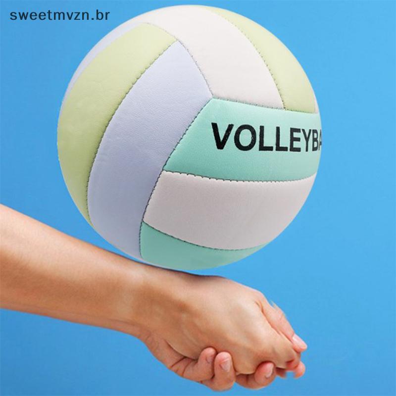 sweetmvzn Voleibol Professionalpetition PVC Tamanho 5 Para Praia Acampamento Ao Ar Livre Jogo Interno Bola De Treinament