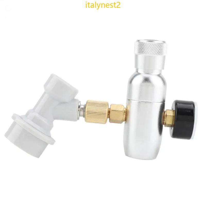 Regulador Portátil CO2 Billy 0-60PSI Gás Metal Para Casa