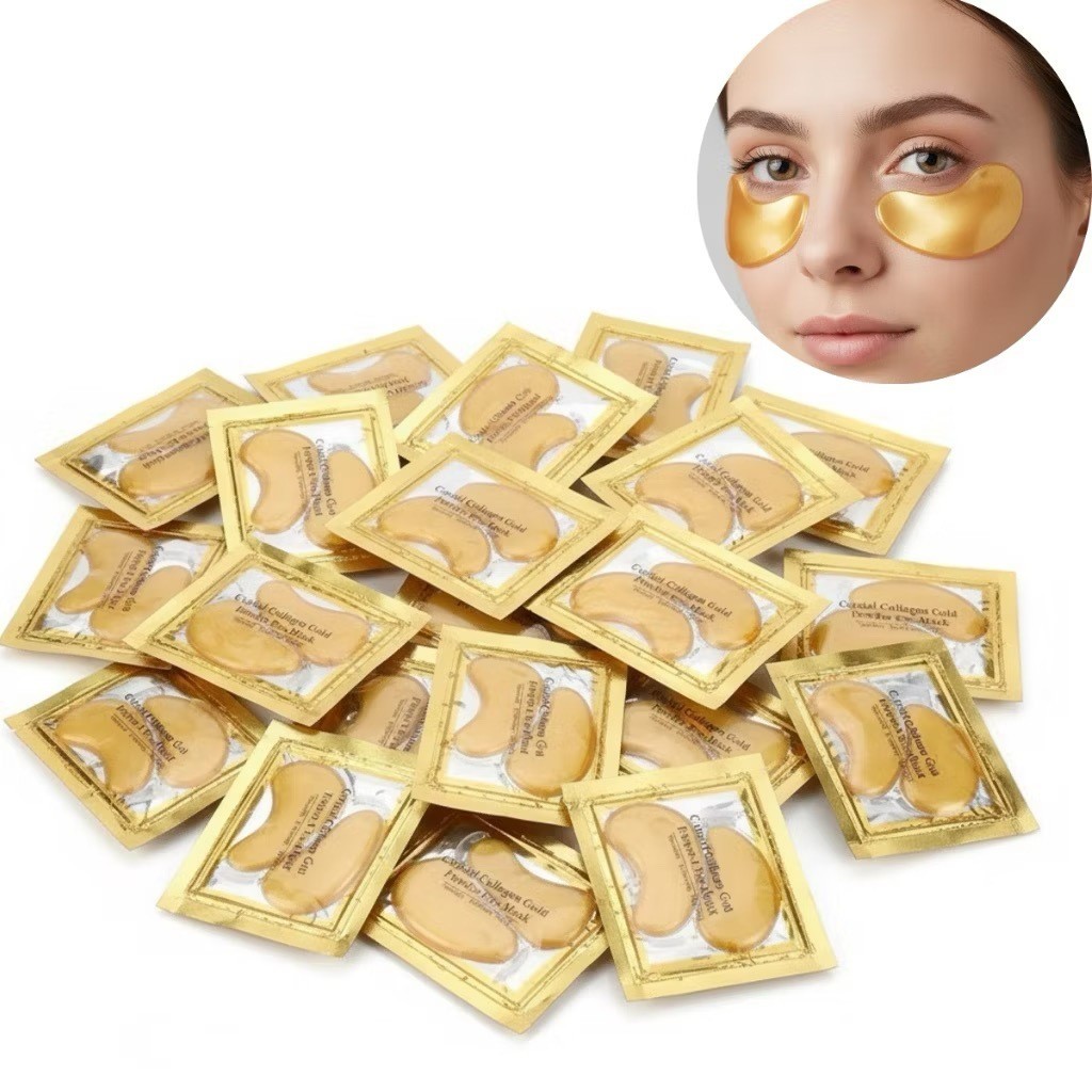 Kit 10-40 Máscaras Pad Trata Olheiras Colágeno Antirrugas Gel Pads Skin Care Tratamento Olhos