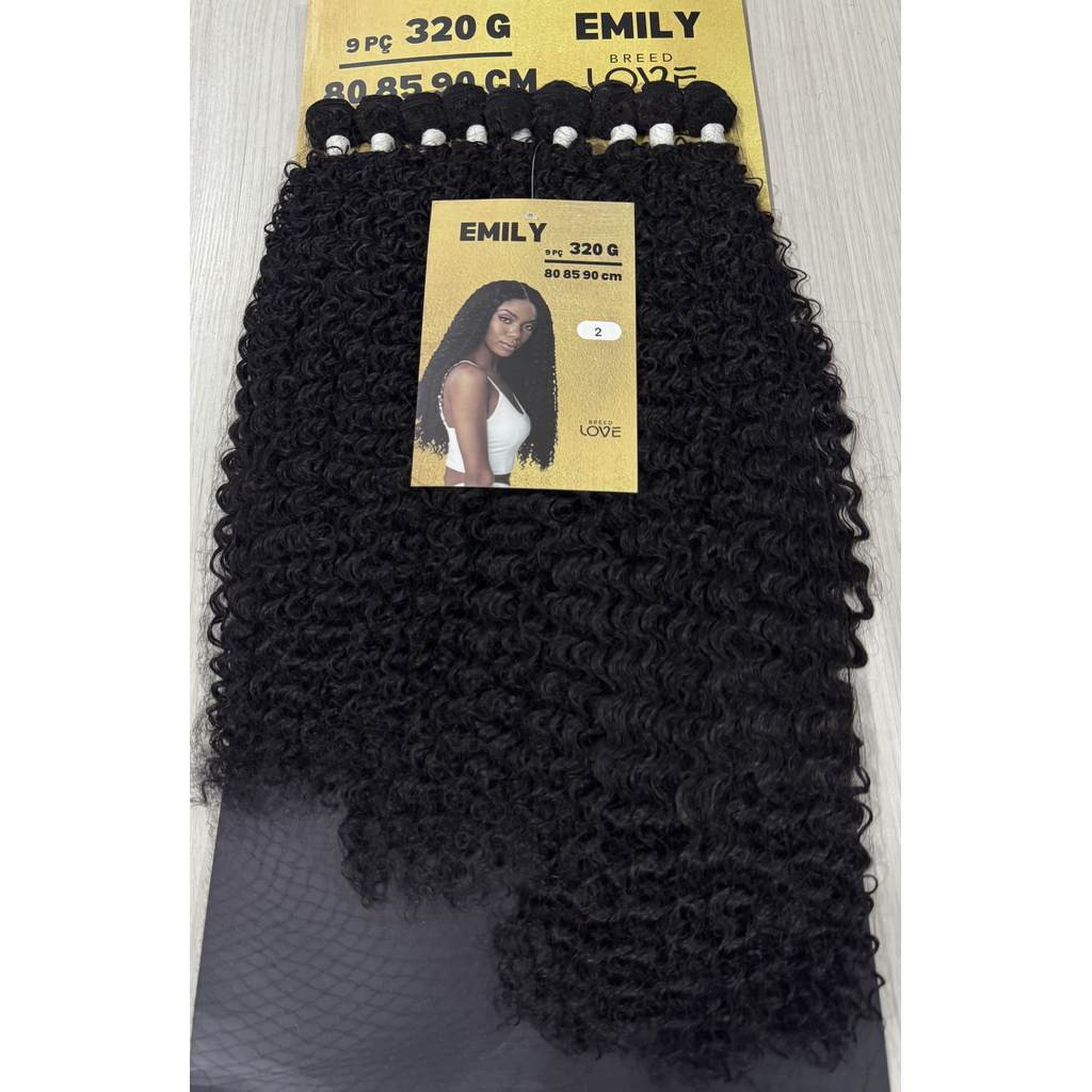 Cabelo para Entrelace Breed Love Emily Bio Fibra – 9 Telas 320g | 80/85/90 cm