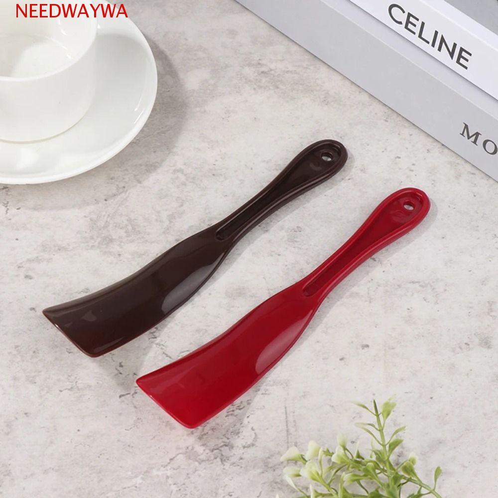 Calçadeira Em Forma De Colher NEEDWAYWA , Buzina De Sapato De Plástico Flexível Resistente , Profissional De 19 Cm Pregu