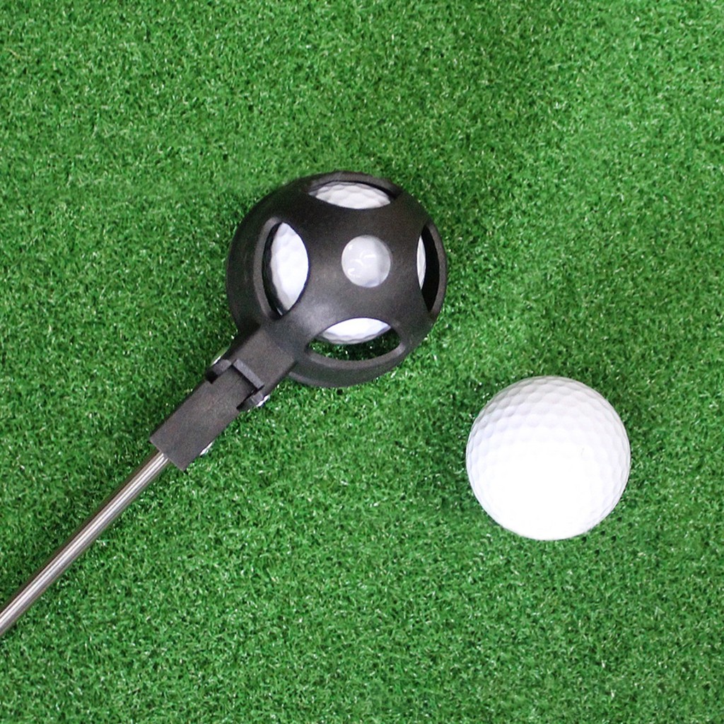 Selecionador De Bola De Golfe De Aço Inoxidável , Ferramenta De Recuperação Telescópica De 8 Seções , Alça Antiderrapant