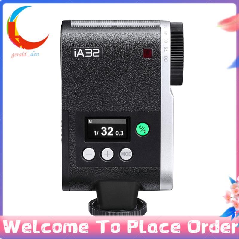 Mini Flash IA32 Câmera 6200K CCT Manual Para Zv1 Zve10 Gr3 A Maioria Das Câmeras SLR
