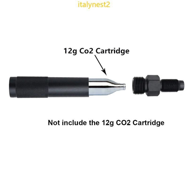 Adaptador Liberação Rápida CO2 Billy 12g Para Fabricantes Refrigerantes Cartucho Válvulas Garrafa