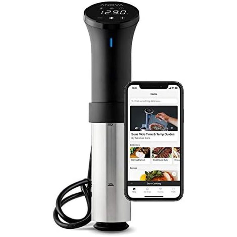 Fogão De Precisão Culinária Anova Sous Vide WiFi 1000 Watts