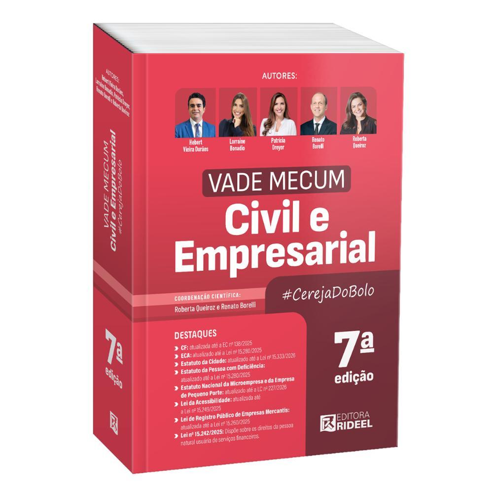 Livro Vade Mecum Civil e Empresarial  - 2ª fase da OAB – EXAME 46