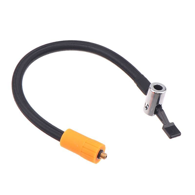 sweetmvzn 1 Peça Adaptador De Mangueira De Inflação De Rosca Fina 30CM Inflador De Ar De Pneu De Carro M6 Loing Air Chu 