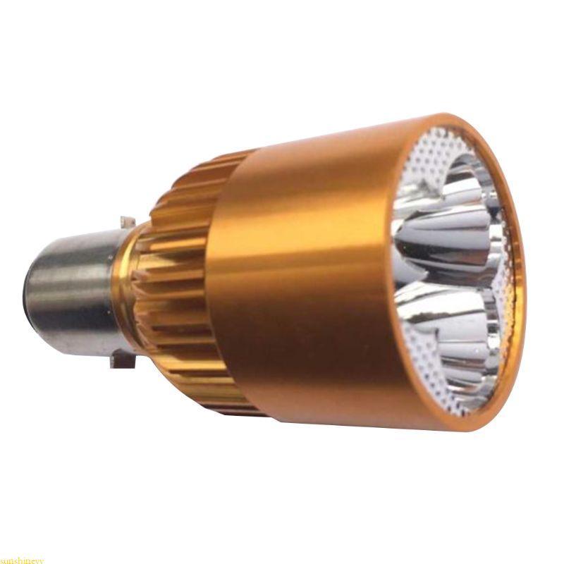 sunshineyy Acessórios Para Motocicleta Farol Neblina Lâmpada H6 BA20D Lâmpadas LED Brancas 6000K 9W