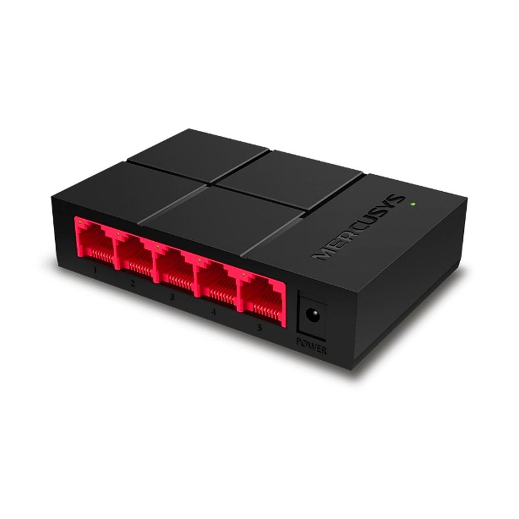 Switch  5 Portas  Mercusys MS105G Gigabit Super Slim