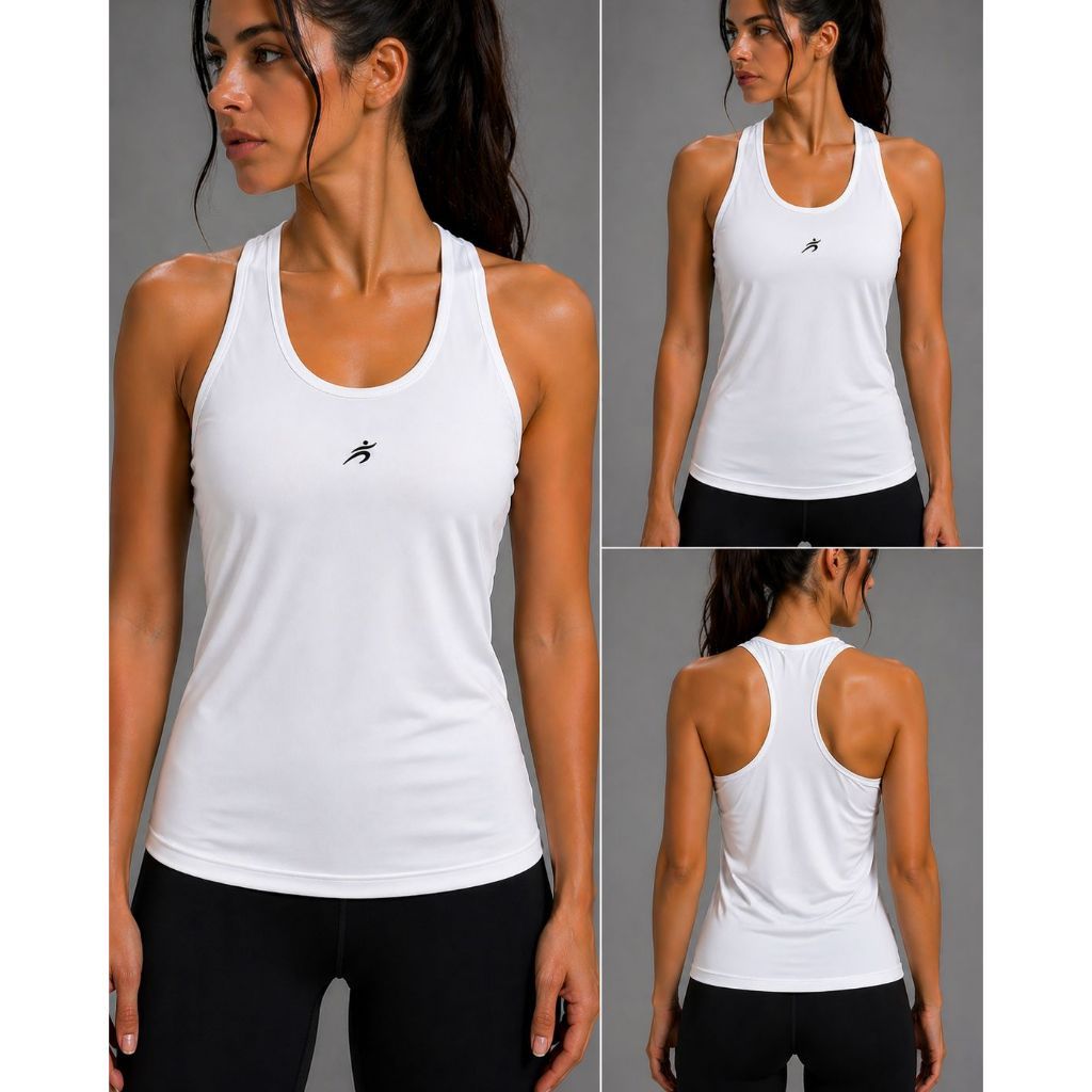 Regata Feminina Treino Fitness Academia Regata Nadadora Esportivo