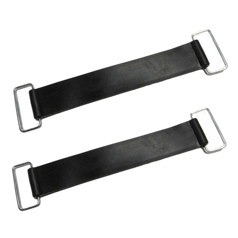 [Fineblue] Faixa De Borracha Bateria Com Fivela De Metal Preta Universal Para Ferramenta De Suspensão De Motocicleta E A