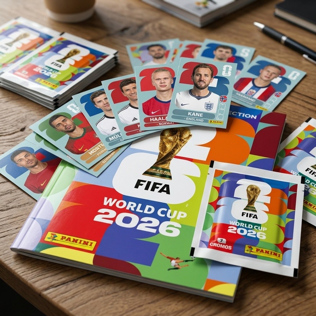 Álbum/ Figurinhas Copa do Mundo 2026  Oficial FIFA ENVIO IMEDIATY