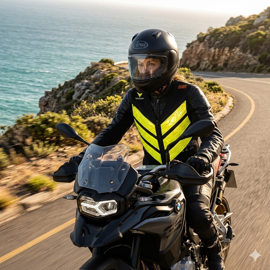 Kit de Colete Motoboy Mototáxi Moto Refletivo com Bolsos Aprovado Inmetro