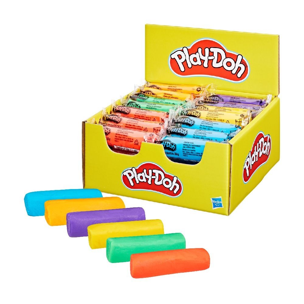 Kit Refil Play-Doh com 48 Massinhas Modelar