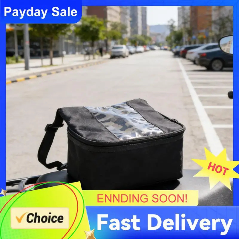 Bolsa Para Guidão De Motocicleta De Armazenamento Frontal À Prova D'água Universal Acessórios Resistente Ao Desgaste Pac