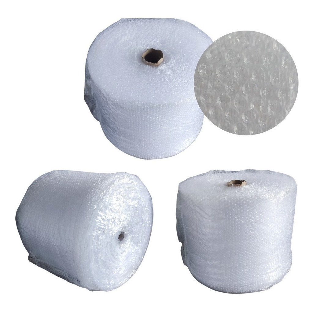 Kit 4 Plástico Bolha 30 Cm X 100 25 Micras Envio Imediato