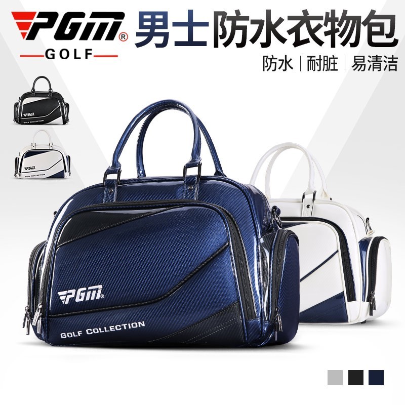 Novo saco de roupas de golfe masculino à prova dwaterproof água saco de roupas leve saco de bola de viagem sacola sapato