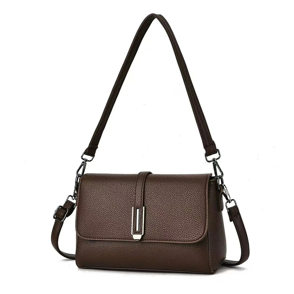 Bolsa Transversal Feminina Lisa Média De Passseio Aa11