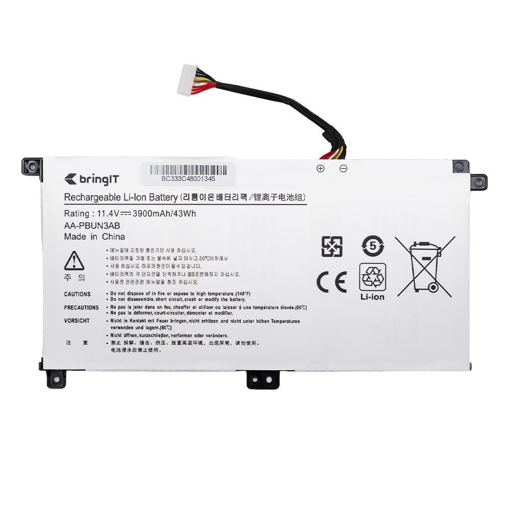 Bateria para Notebook Samsung Part Number AA-PBUN3AB