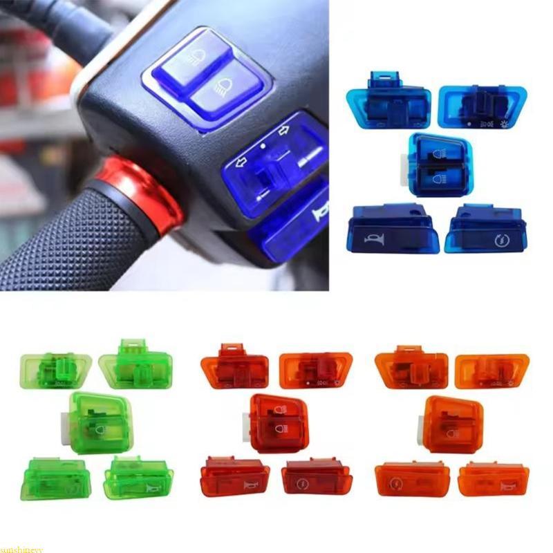 sunshineyy Scooters Kit Interruptor Motocicleta Inclui Farol Baixo Feixe Sinal Volta Escurecimento Controle