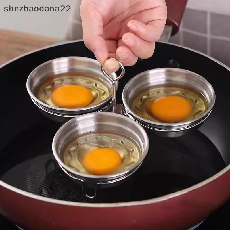 [Shnzd] Molde De Aço Inoxidável Para Caça Furtiva De Ovos , Vaporizador Cozidos No Vapor , Ferramenta De Cozinha , Apare