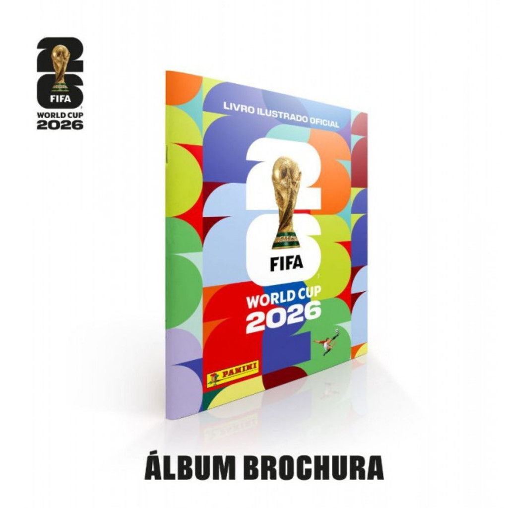 Álbum de Figurinhas Brochura Copa do Mundo Fifa 2026