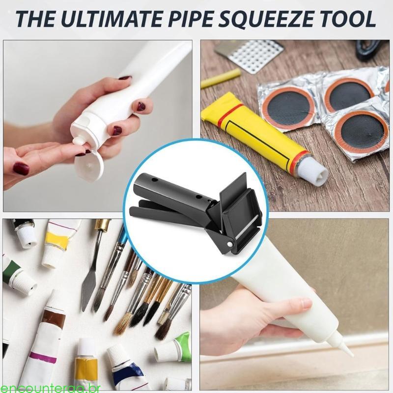 Encountera Ferramenta Distribuição Aperto Tubo Maximiza O Uso Todos Os Materiais Extrusão RTV Silicone