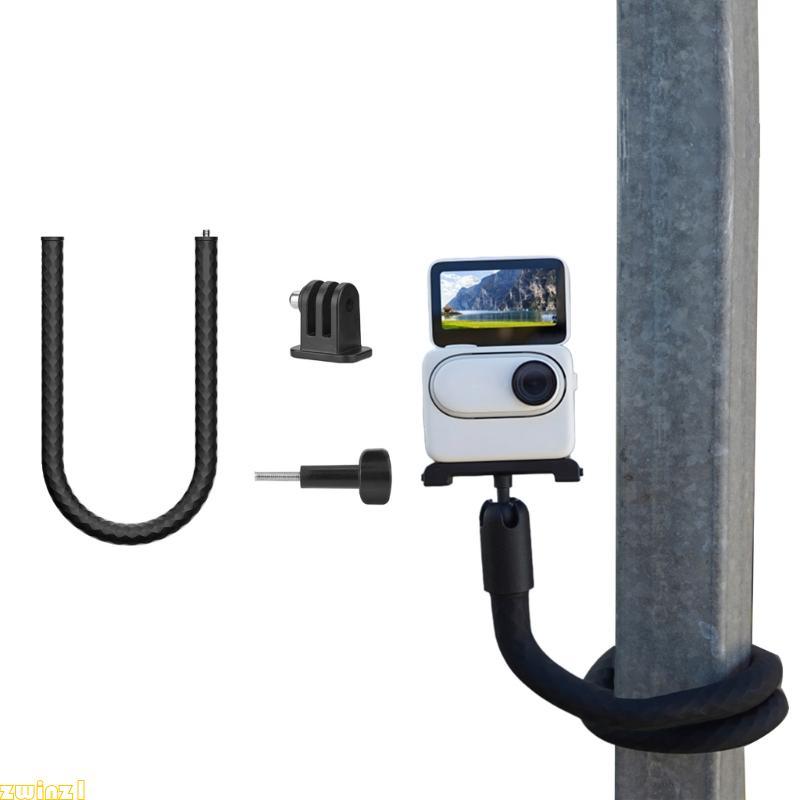 zwinz1 Adaptador Montagem Suporte Braço Braçadeira Ajustável Flexível Para Pocket3